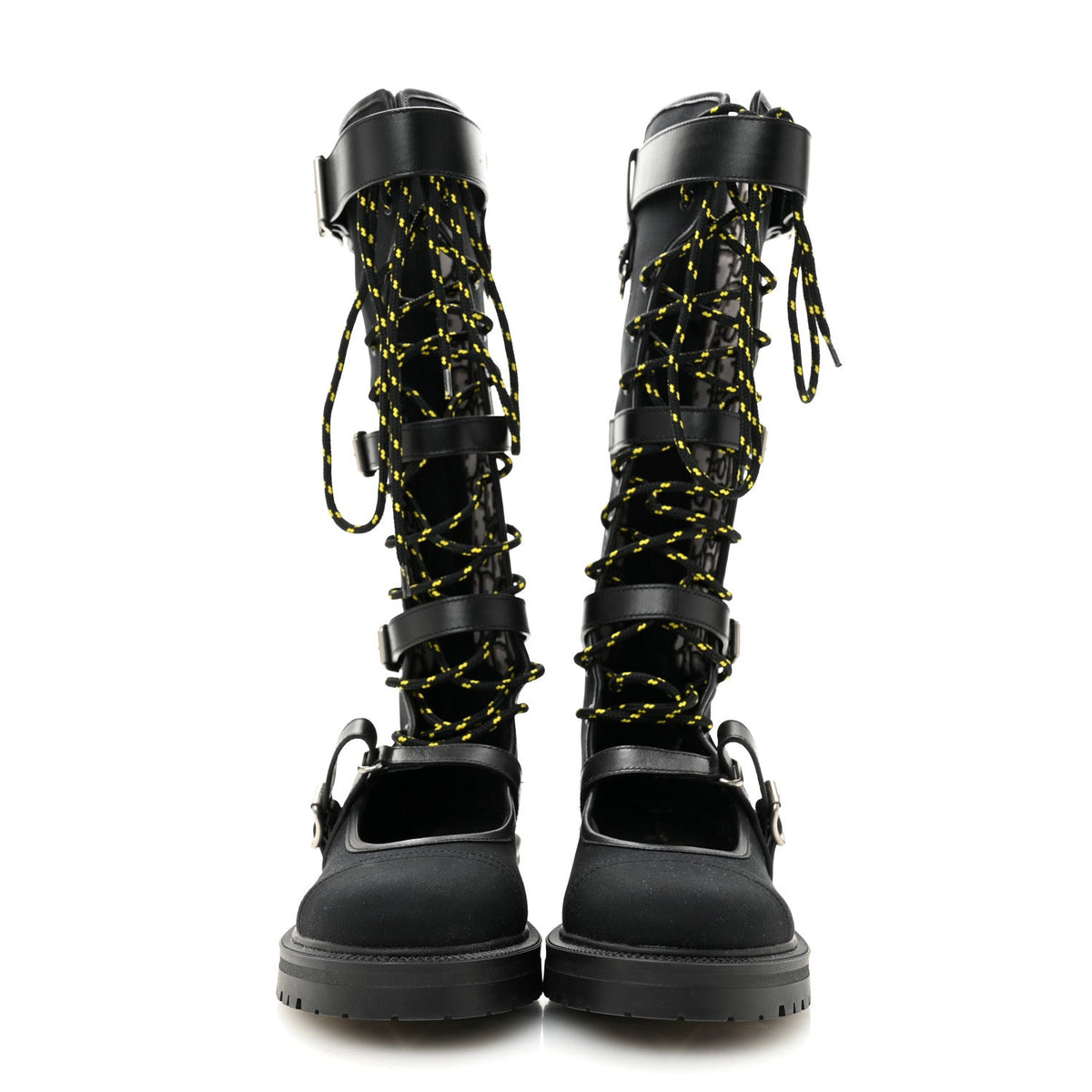 Dior - Technical Fabric Dioranger Lace Up High Boots