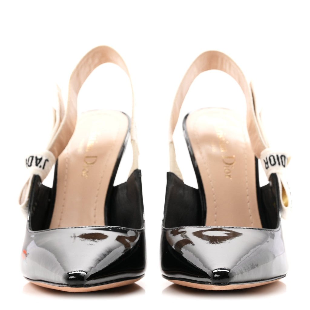 Dior - Patent Ribbon J’Adior Slingback 100mm Pumps