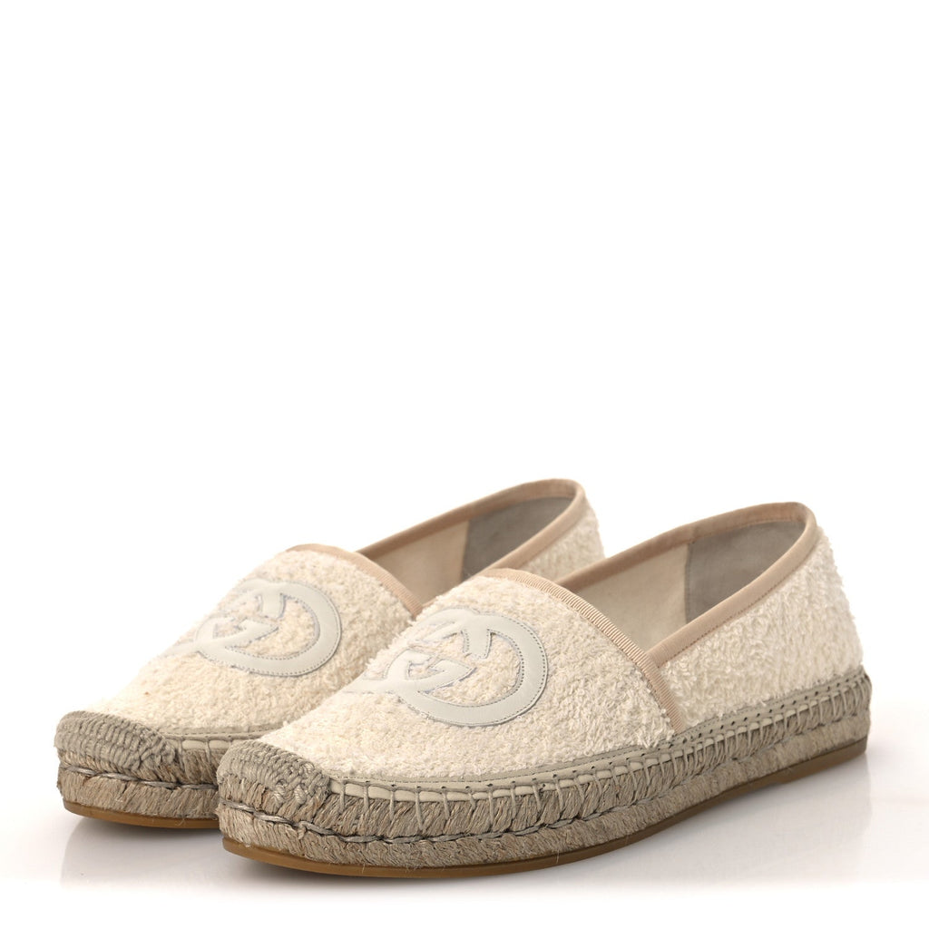 Gucci - Terry Cloth Interlocking G Espadrilles