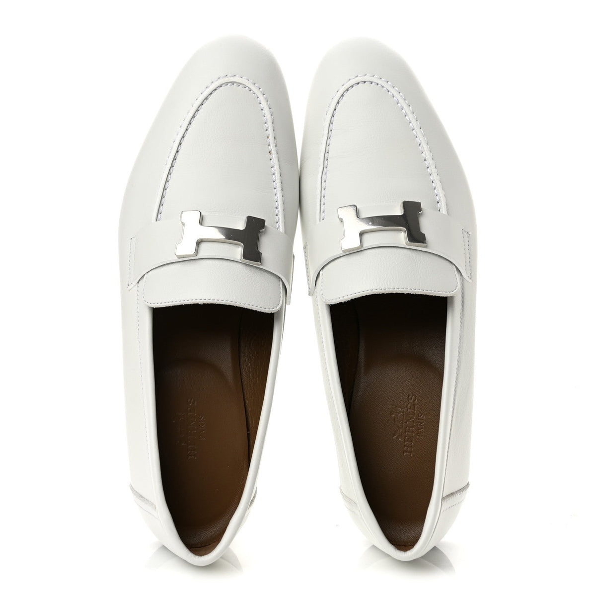 Hermès - Calfskin Paris Loafers