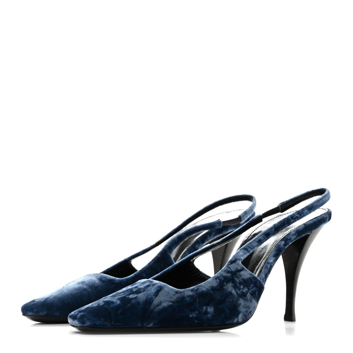 Saint Laurent - Velvet Tom 90 Dream Slingback Pumps