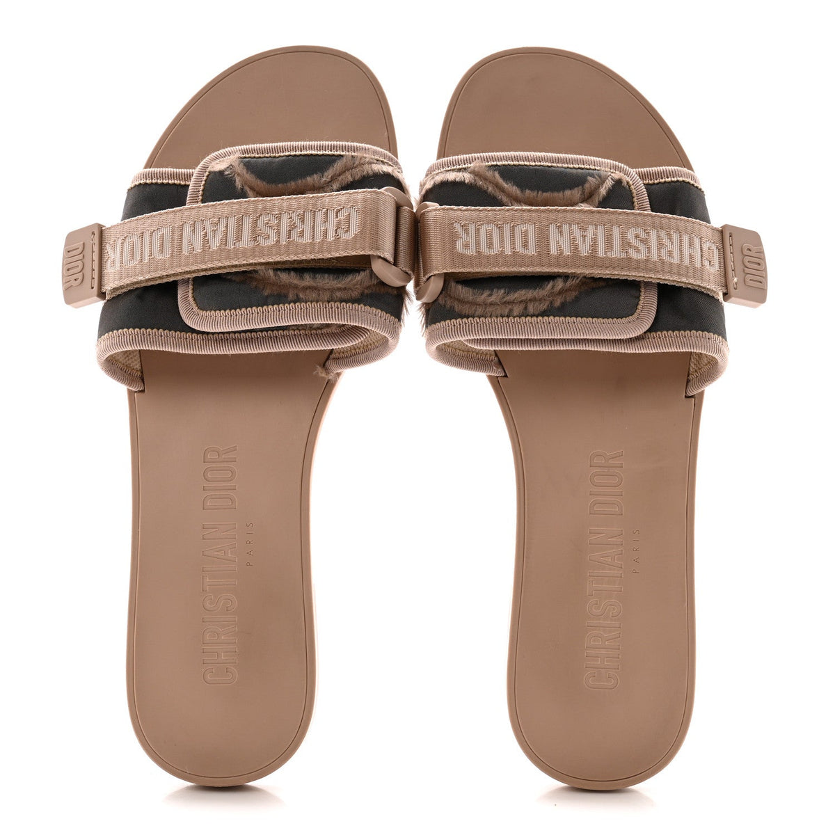 Dior - Canvas Nylon Camouflage Dior(e)volution Mule Slide Sandals