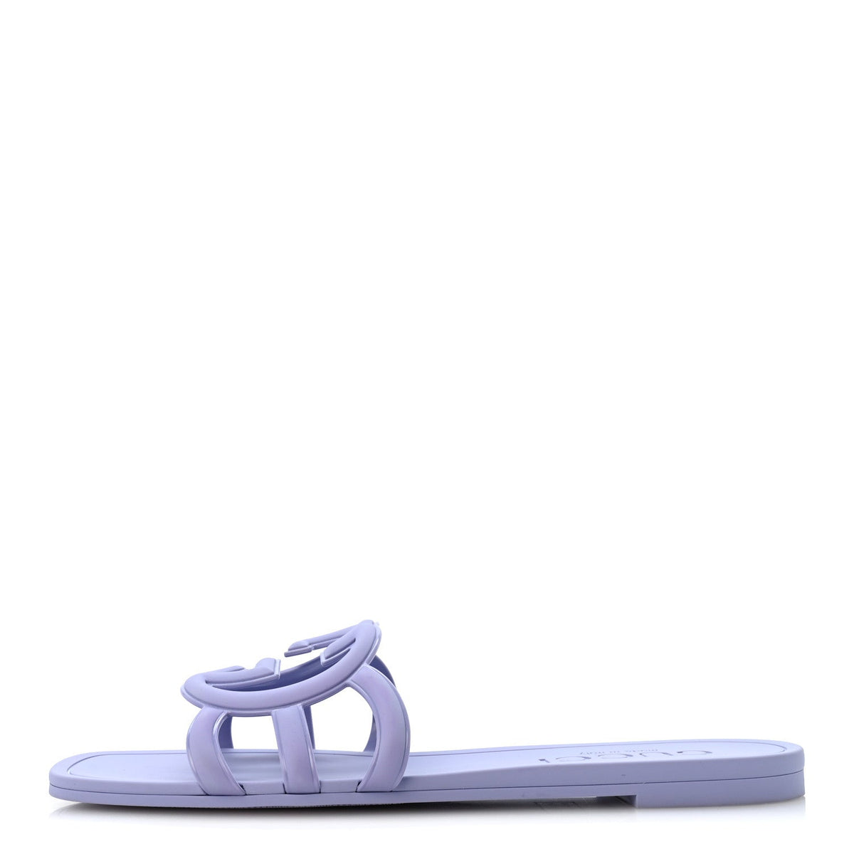 Gucci - Rubber Interlocking G Slide Sandals