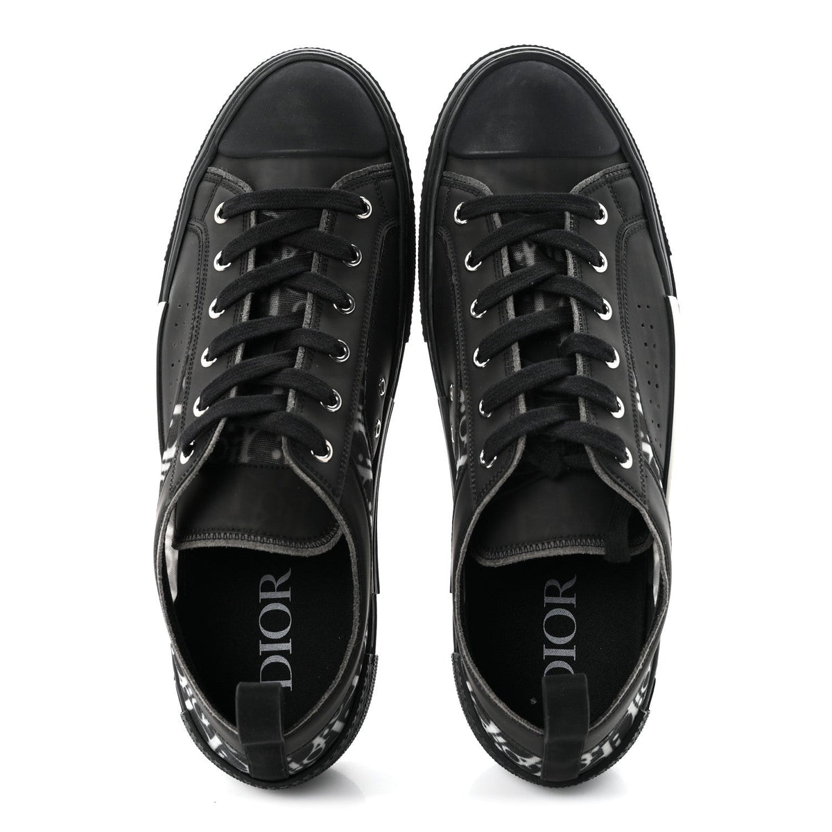 Dior - Technical Canvas Oblique B23 Low Top Sneakers
