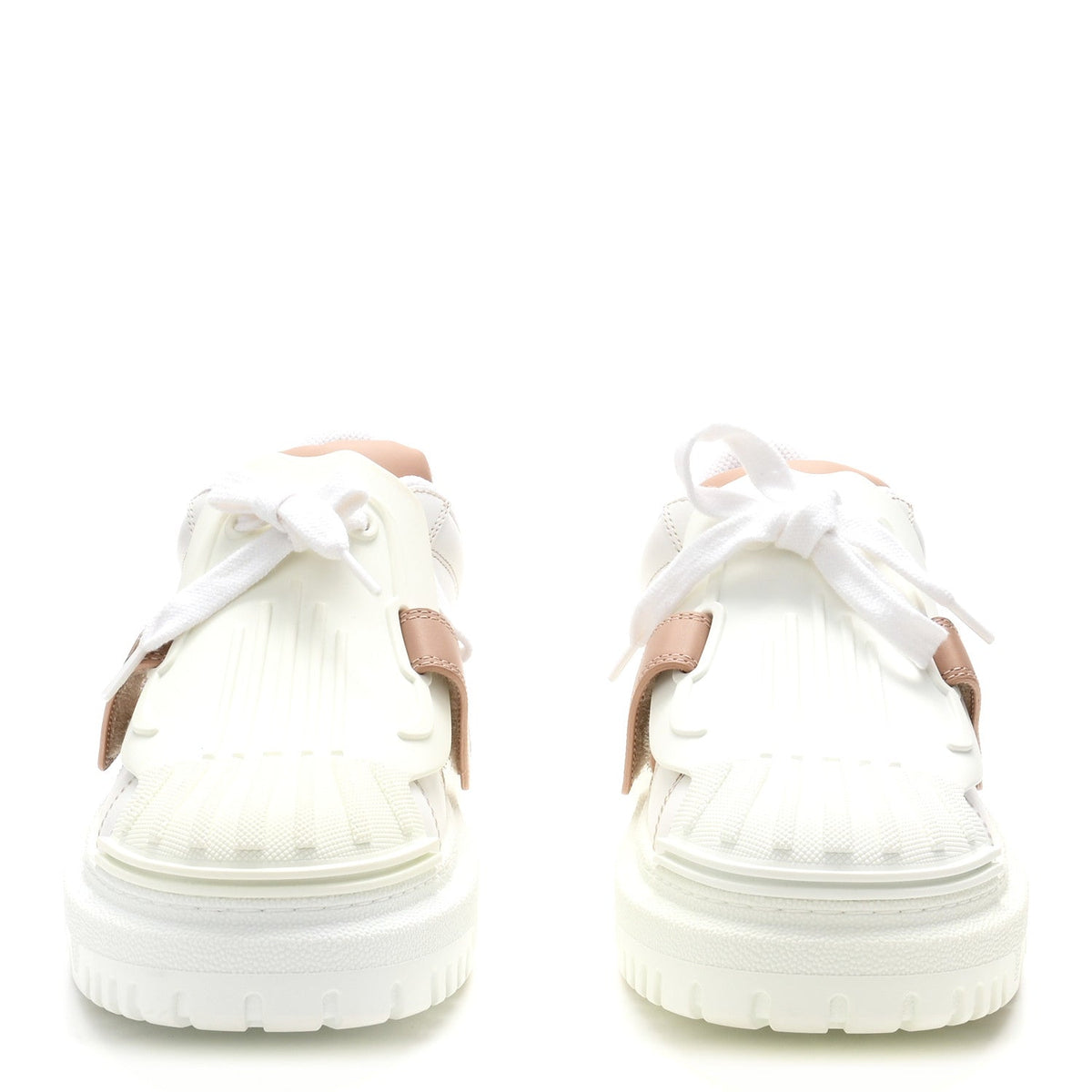 Dior - Calfskin Bi-Color Dior-ID Platform Sneakers
