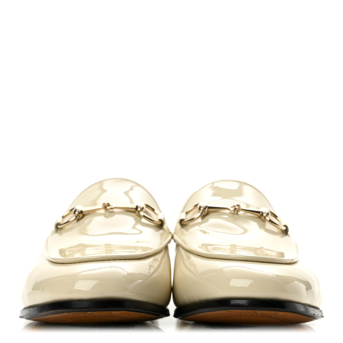 Gucci - Patent Jordaan Loafers