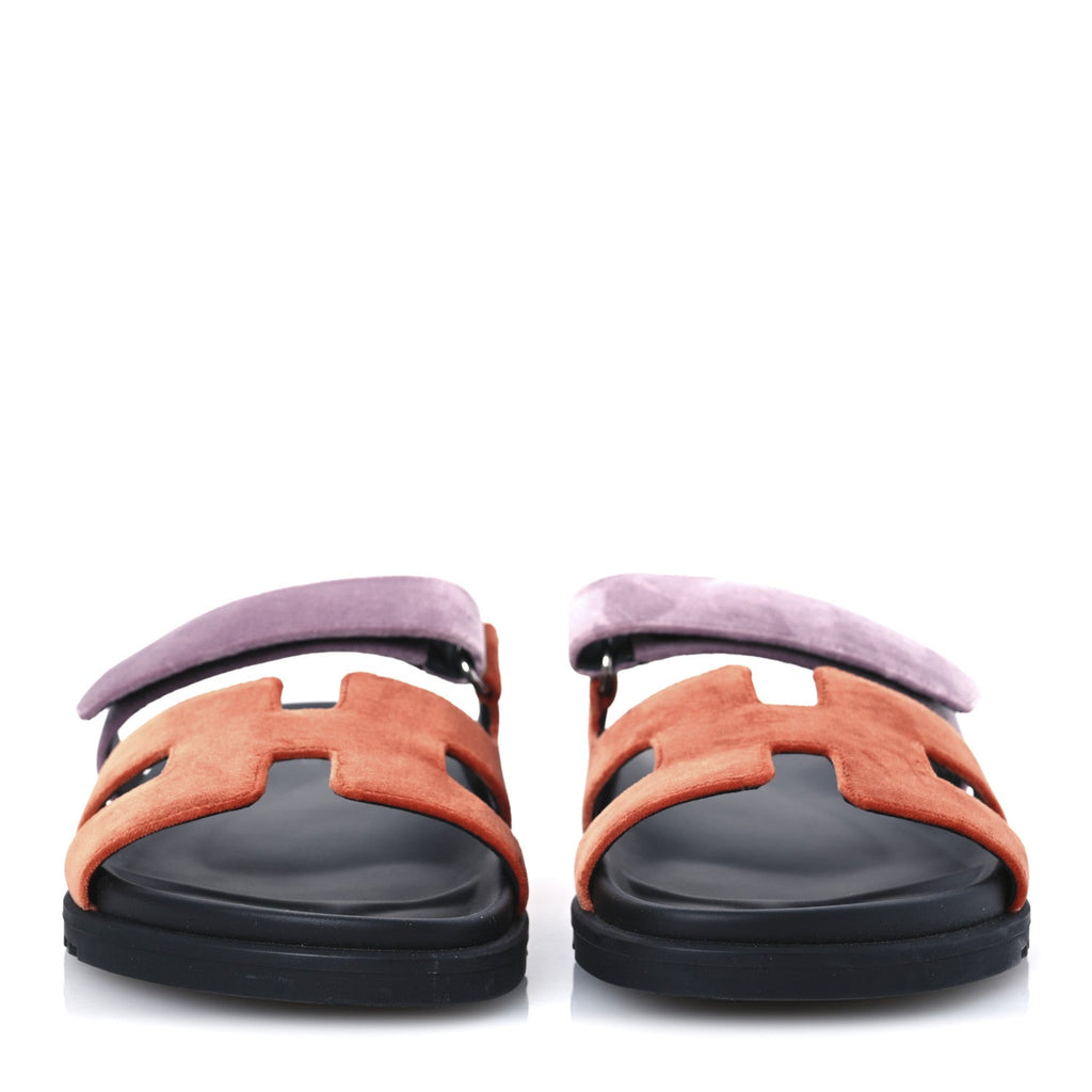 Hermès - Velvet Chypre Sandals