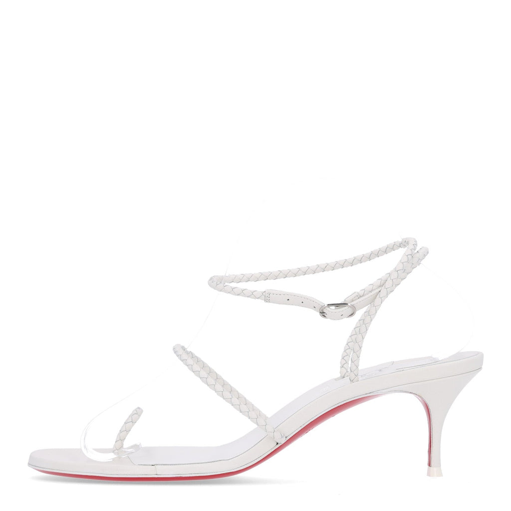 Christian Louboutin - X Idris Elba Hibaq Calfskin Braided 55mm Sandals
