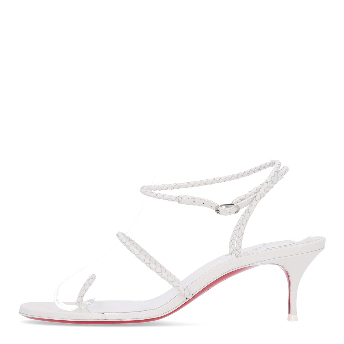 Christian Louboutin - X Idris Elba Hibaq Calfskin Braided 55mm Sandals
