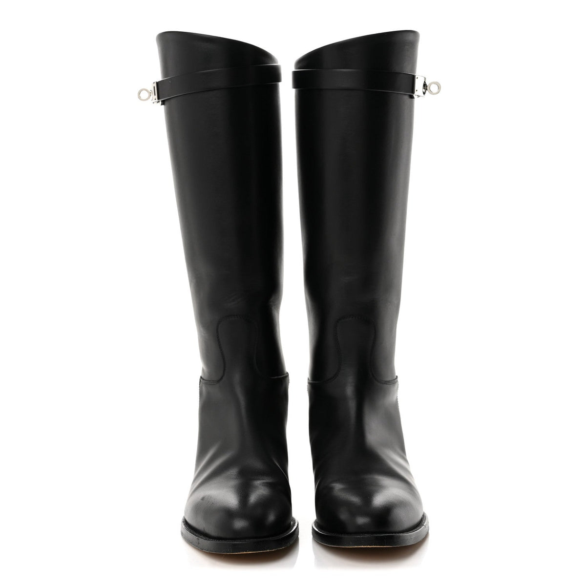 Hermès - Box Kelly Jumping Boots
