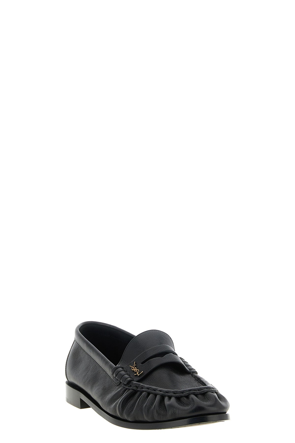 Saint Laurent - Saint Laurent Mocassino Con Vaschetta Arricciata