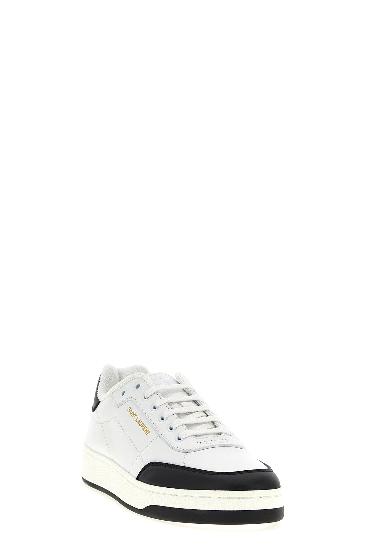 Saint Laurent - Saint Laurent Sneakers Basse Con Logo Dorato