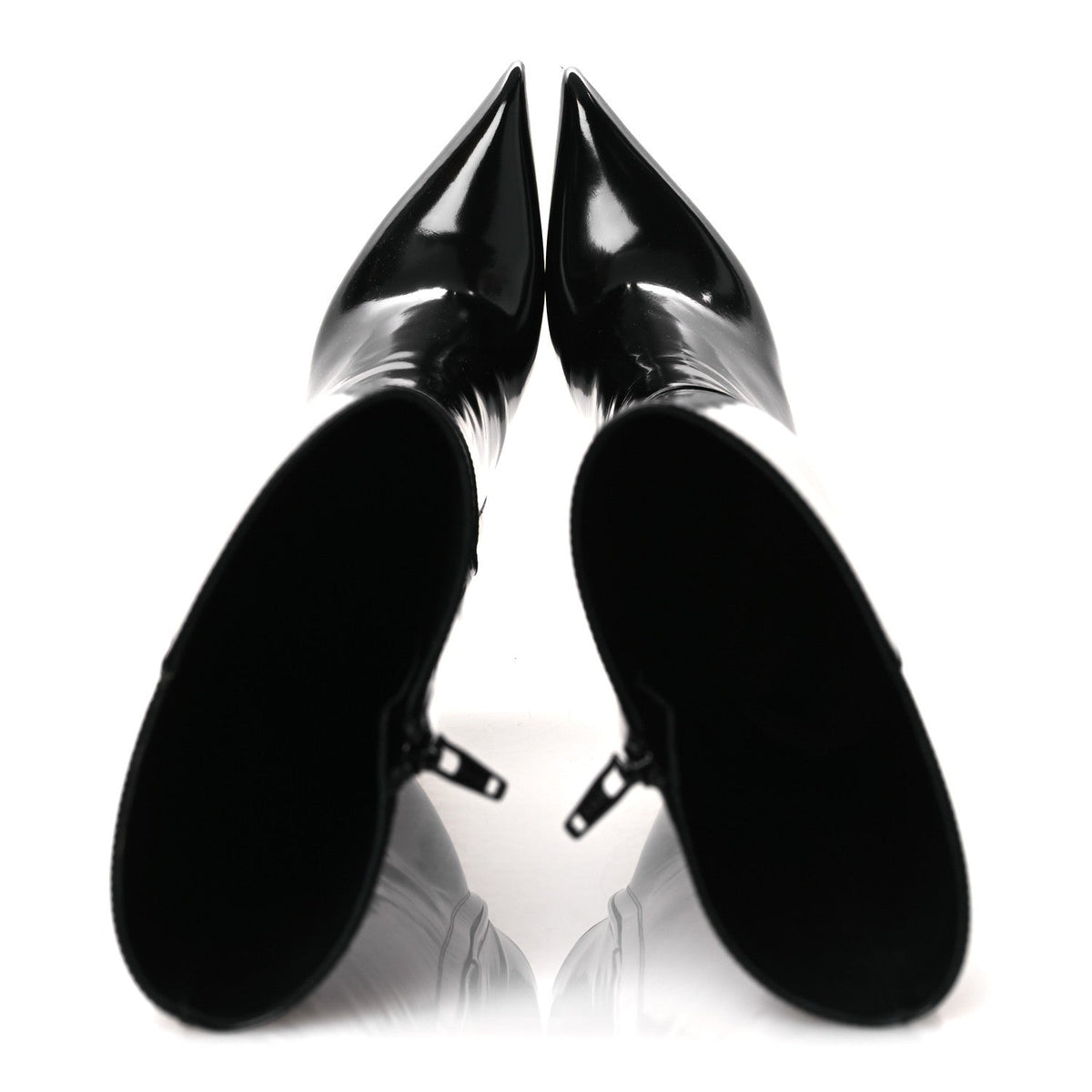 Saint Laurent - Vitello Marilyn Raven 110 Buba Knee High Boots