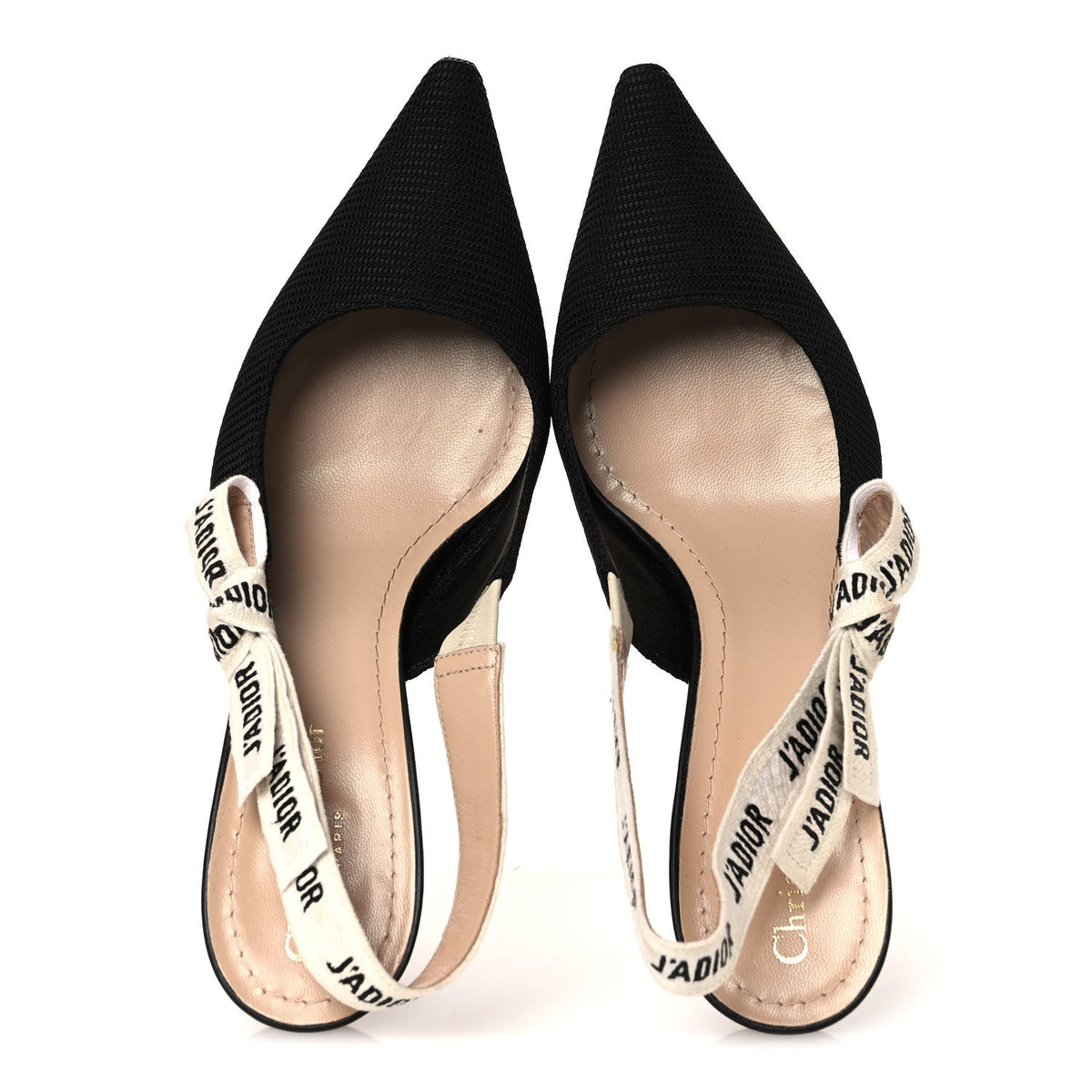 Dior - Technical Canvas Ribbon J Adior Slingback 65mm Pumps