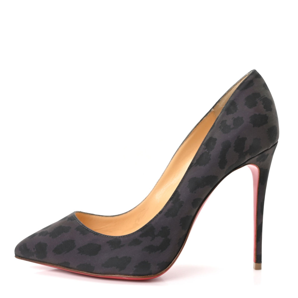 Christian Louboutin - Nylon Reflex Leopard Pigalle Follies 100 Pumps
