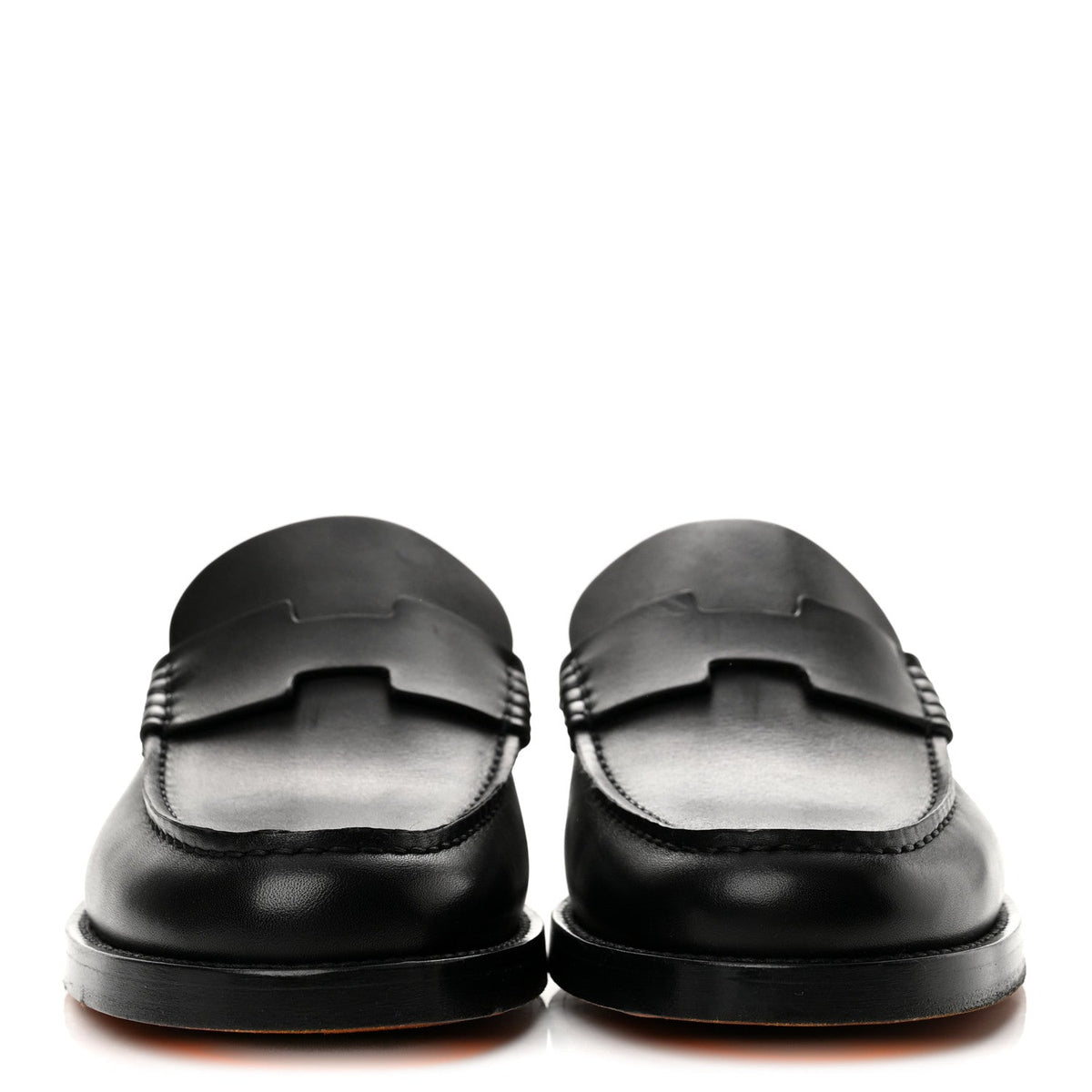 Hermès - Calfskin Charrette Loafers