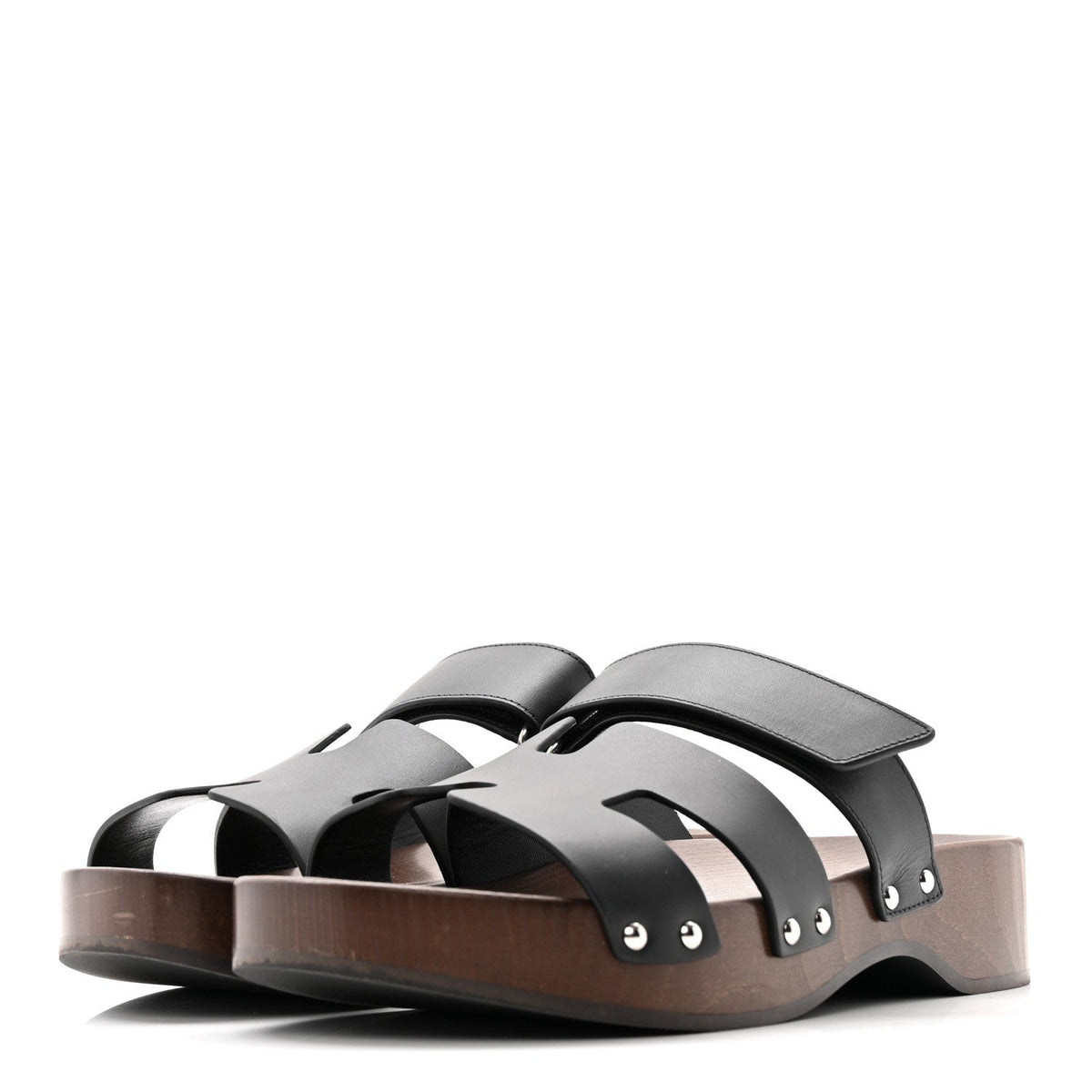 Hermès - Calfskin Kos Clog