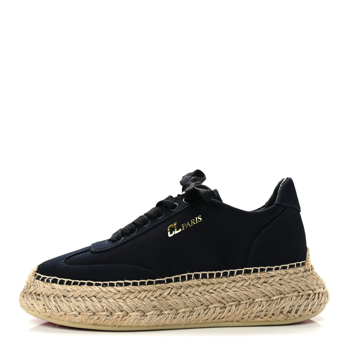 Christian Louboutin - Toile Calfskin Espasneak Flat Sneaker