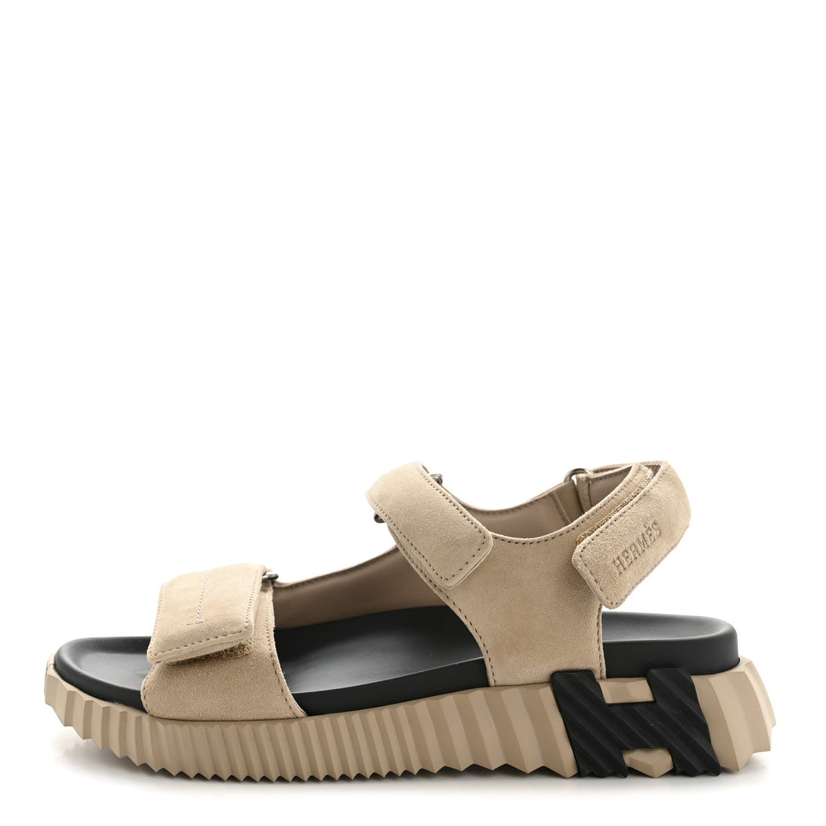Hermès - Suede Goatskin Junior Sandals