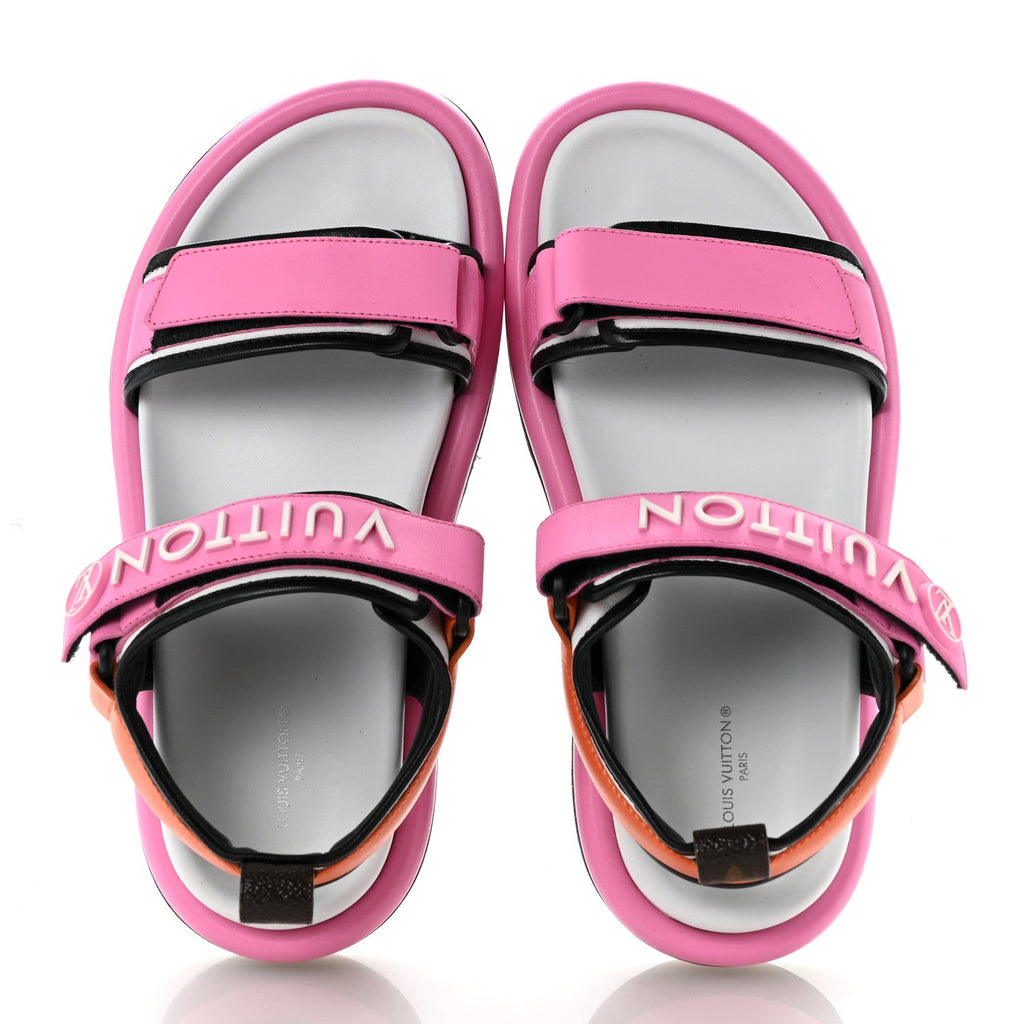 Louis Vuitton - Calfskin Pool Pillow Flat Comfort Sandals