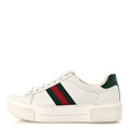 Gucci - Ultralight Plume Calfskin Web Ace Platform Sneakers