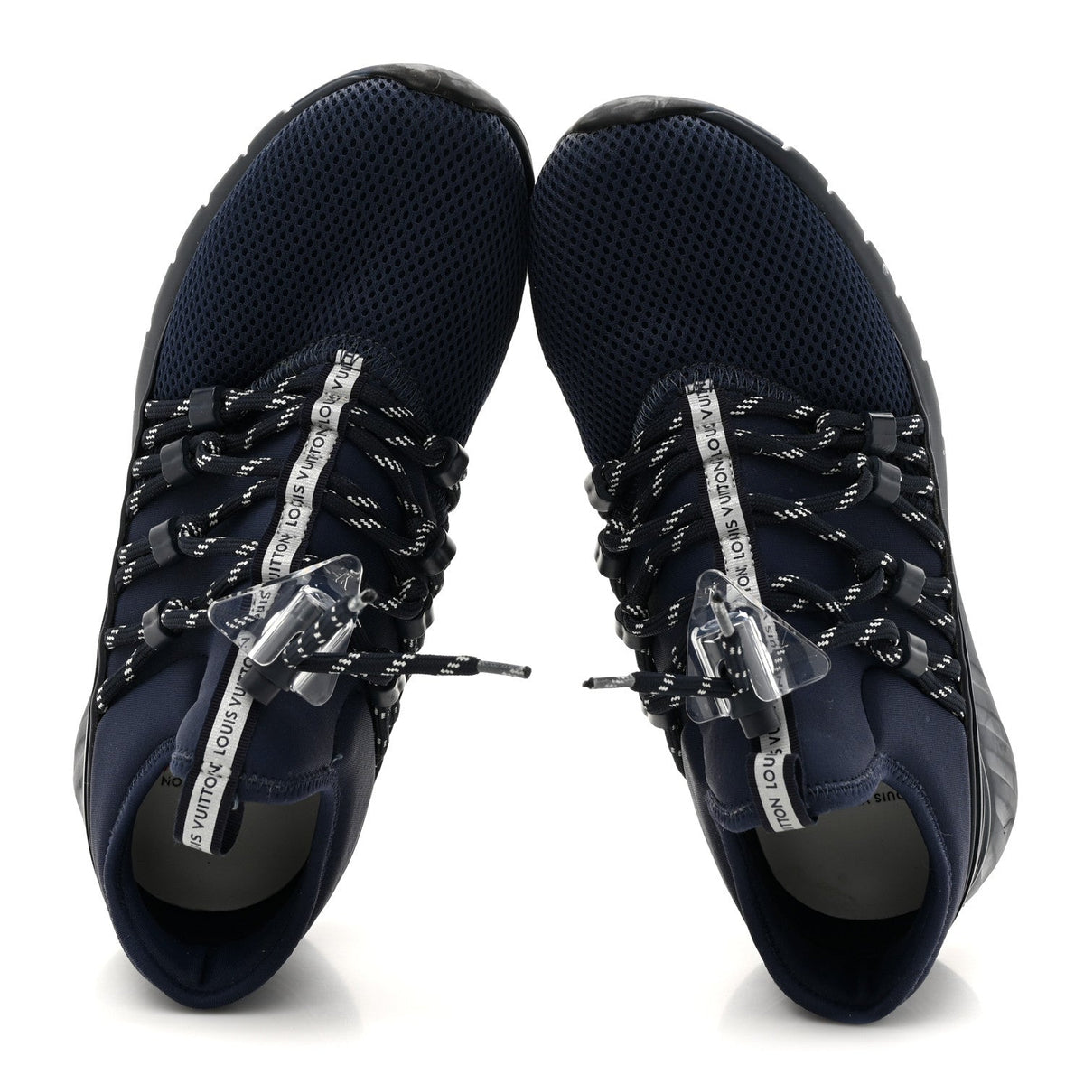 Louis Vuitton - Neoprene Mesh Rubber Fastlane Low Sneakers
