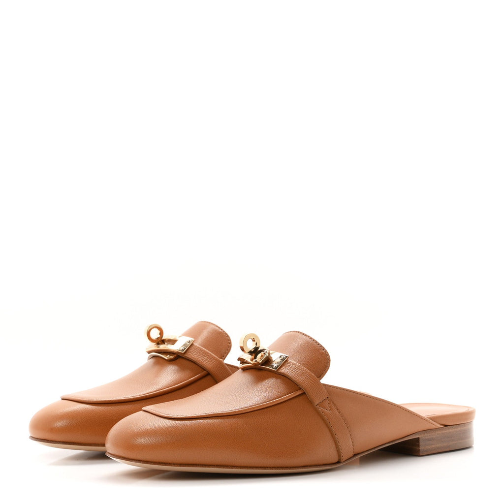 Hermès - Calfskin Oz Mules