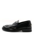 Chanel - Shiny Calfskin Logo Loafers