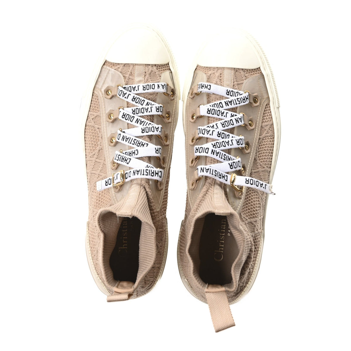 Dior - Technical Cannage Walk’n Dior High Top Sneakers