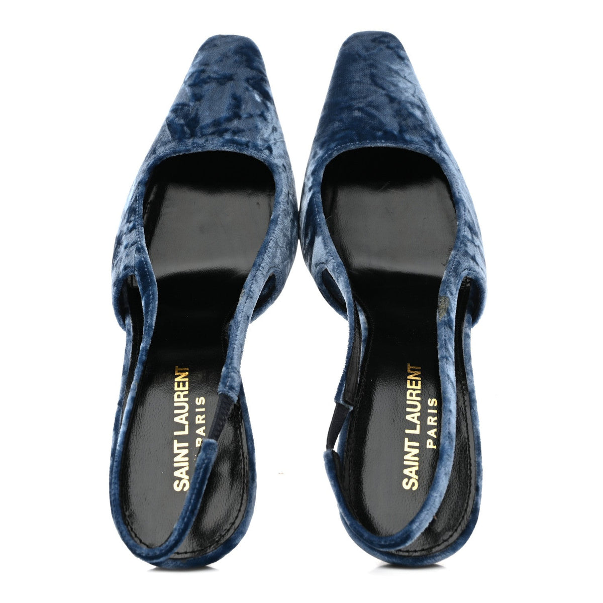 Saint Laurent - Velvet Tom 90 Dream Slingback Pumps