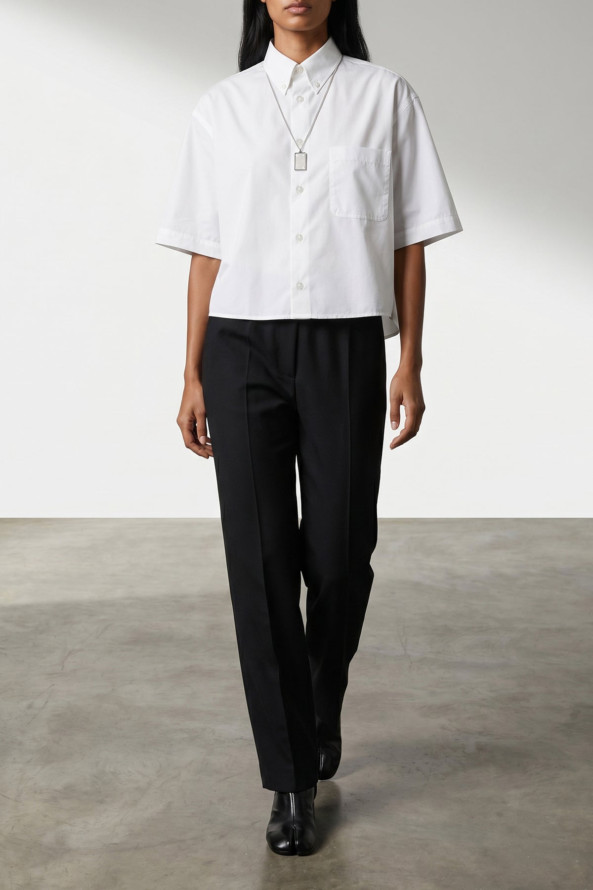 Maison Margiela - Maison Margiela Stivaletto Tabi Con Punta Divisa