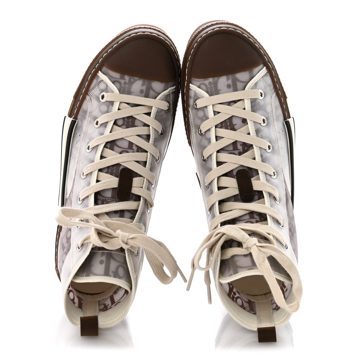 Dior - Technical Canvas Oblique B23 High Top Sneakers