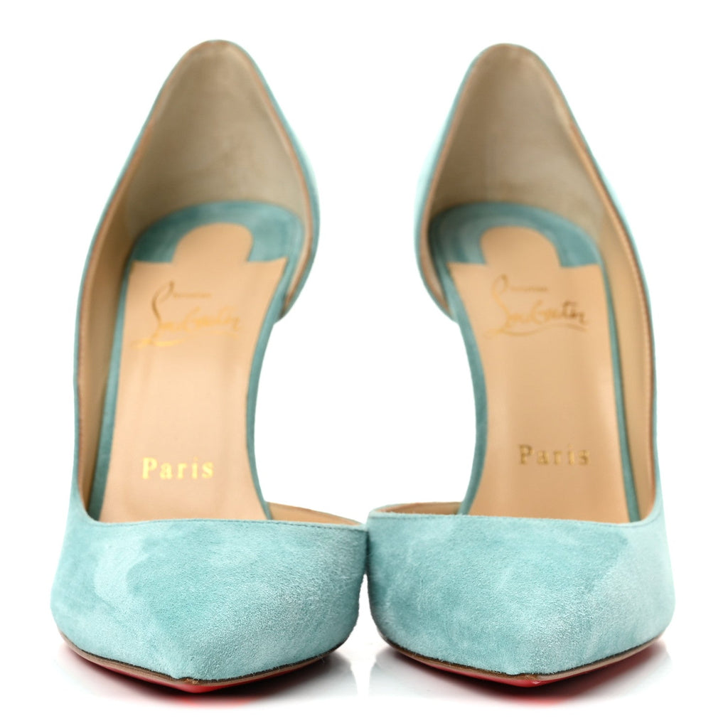 Christian Louboutin - Suede Iriza 100 Pumps