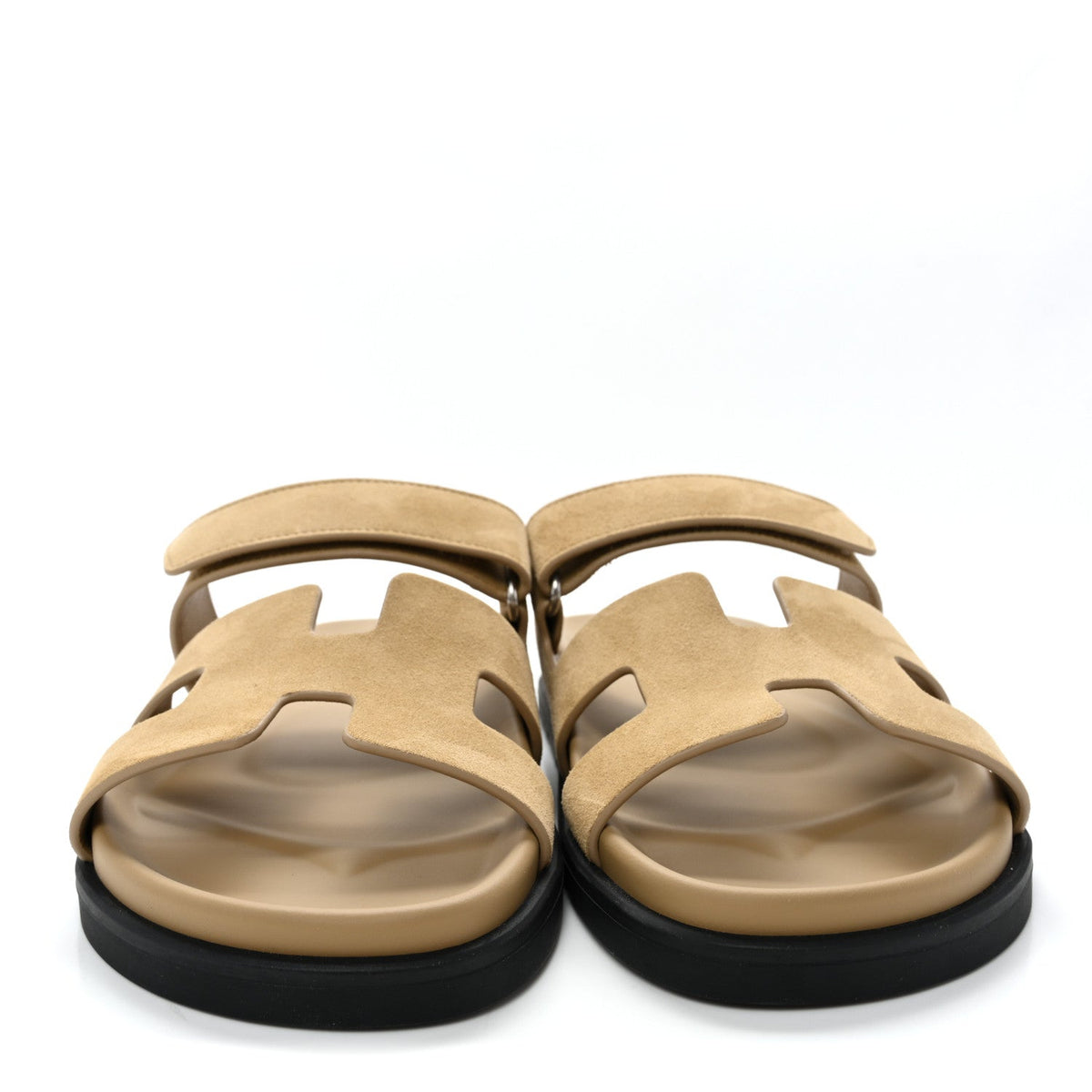 Hermès - Suede Goatskin Chypre Sandals