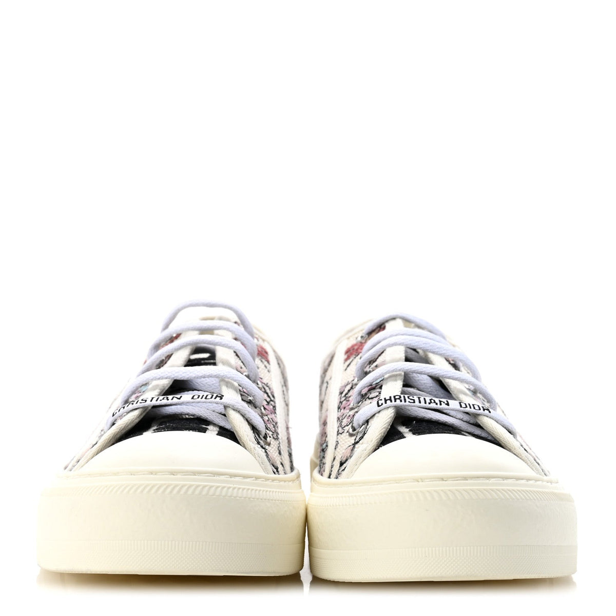 Dior - Canvas Embroidered Walk’N’Dior Low Top Sneakers