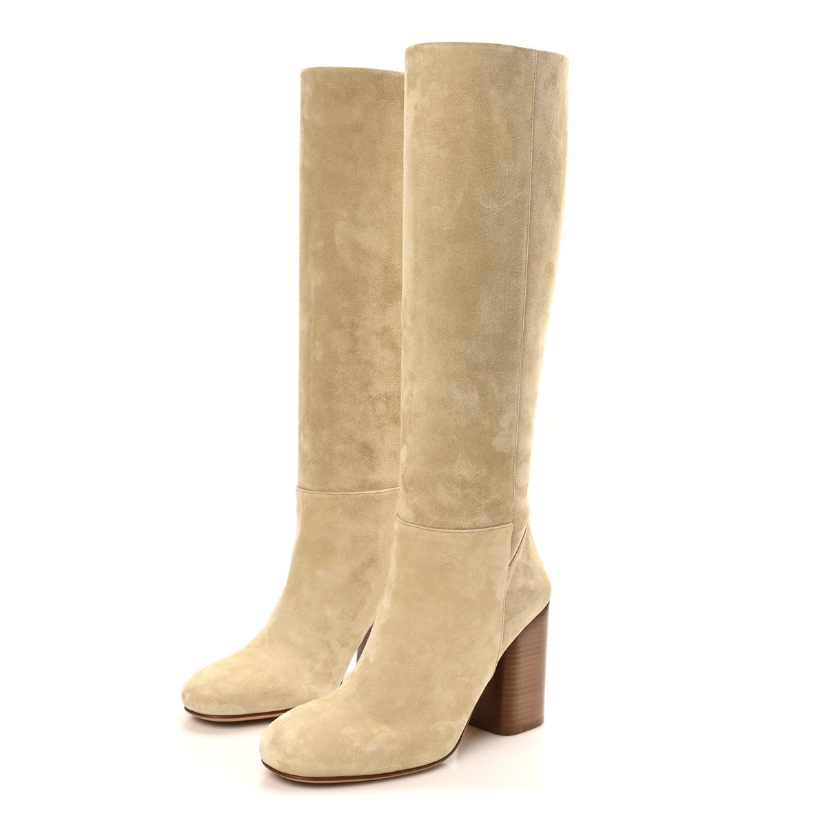 Hermès - Suede Calfskin Lisiere 90 Boots