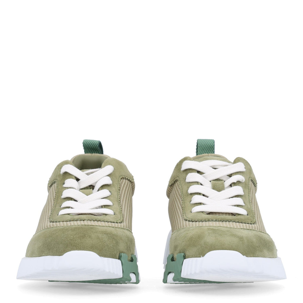 Hermès - Technical Mesh Suede Goatskin Bouncing Sneakers