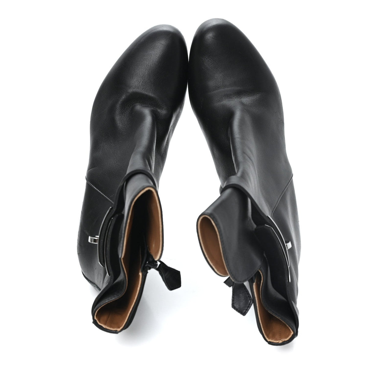 Hermès - Calfskin Saint Germain Ankle Boots