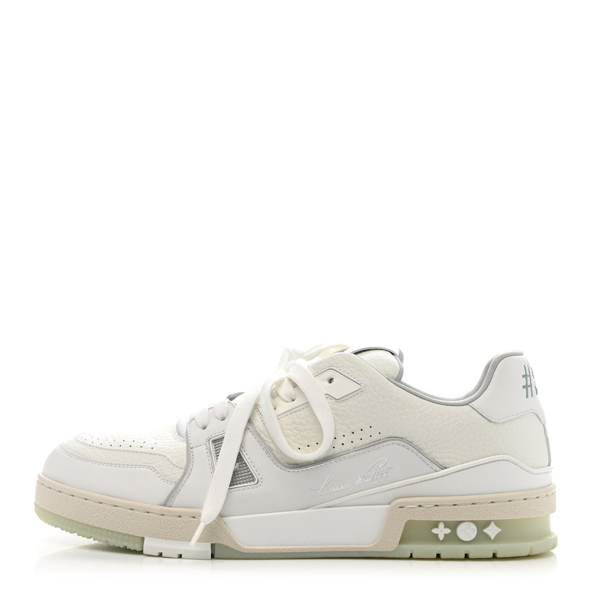 Louis Vuitton - Calfskin LV Trainer Sneakers 9 White