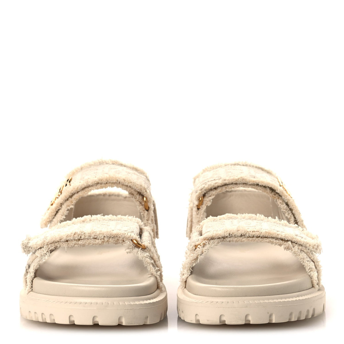 Dior - Cotton Dioract 10mm Sandals