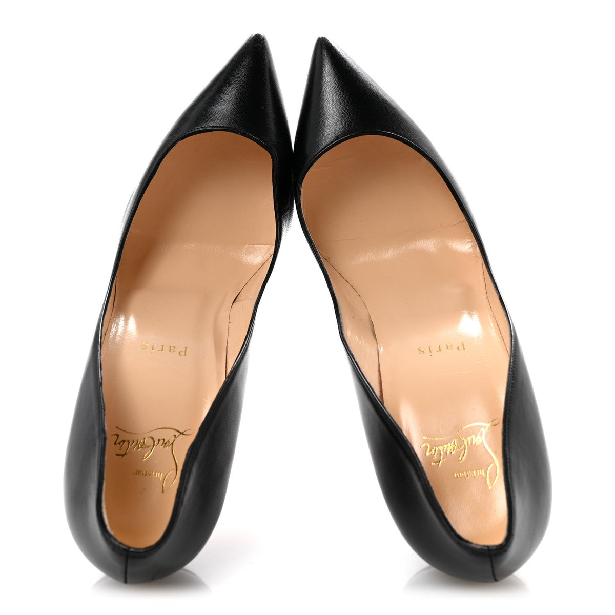 Christian Louboutin - Shiny Nappa Pigalle Follies 100 Pumps