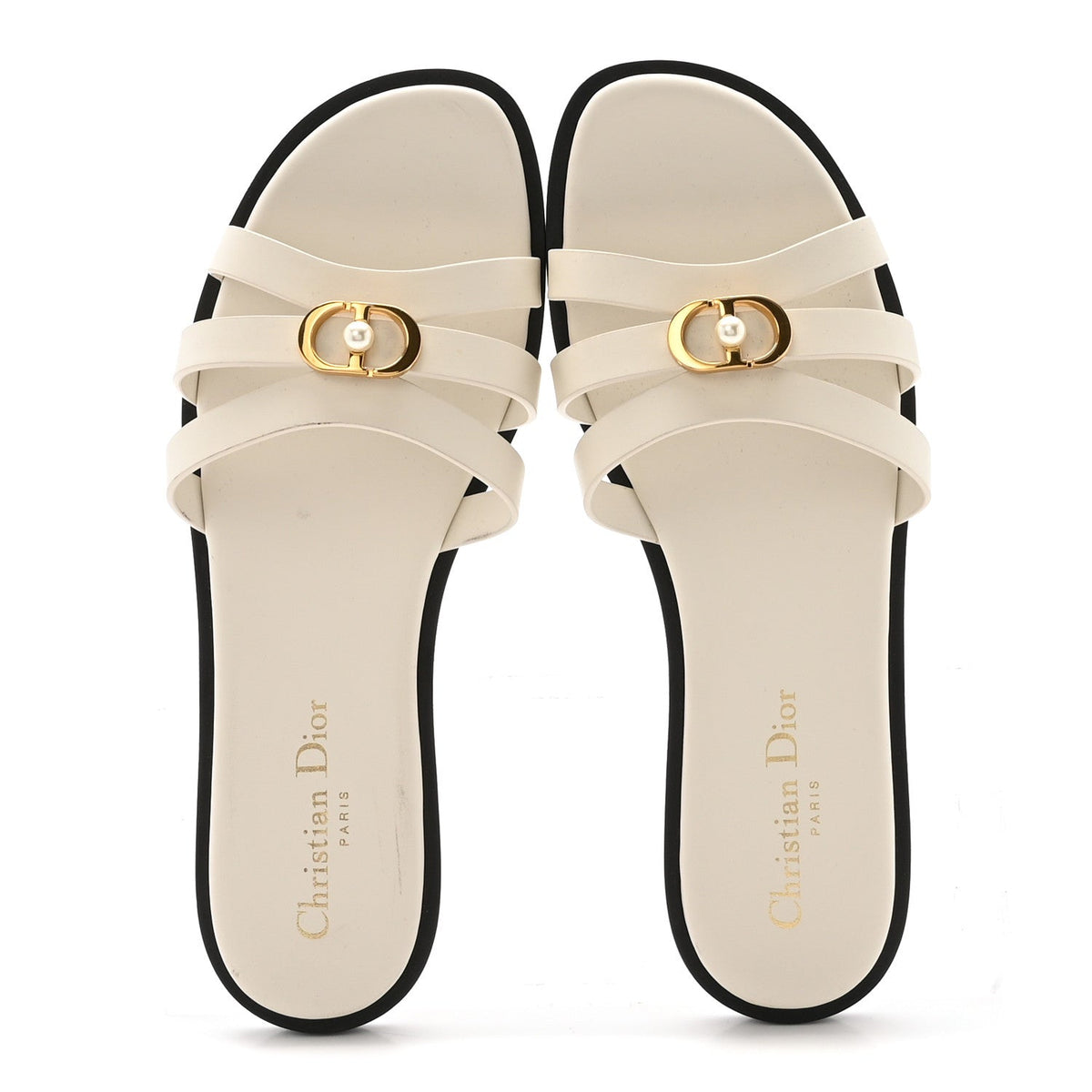 Dior - Calfskin 30M Slide Sandals