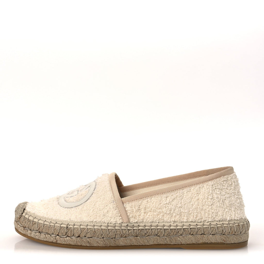 Gucci - Terry Cloth Interlocking G Espadrilles
