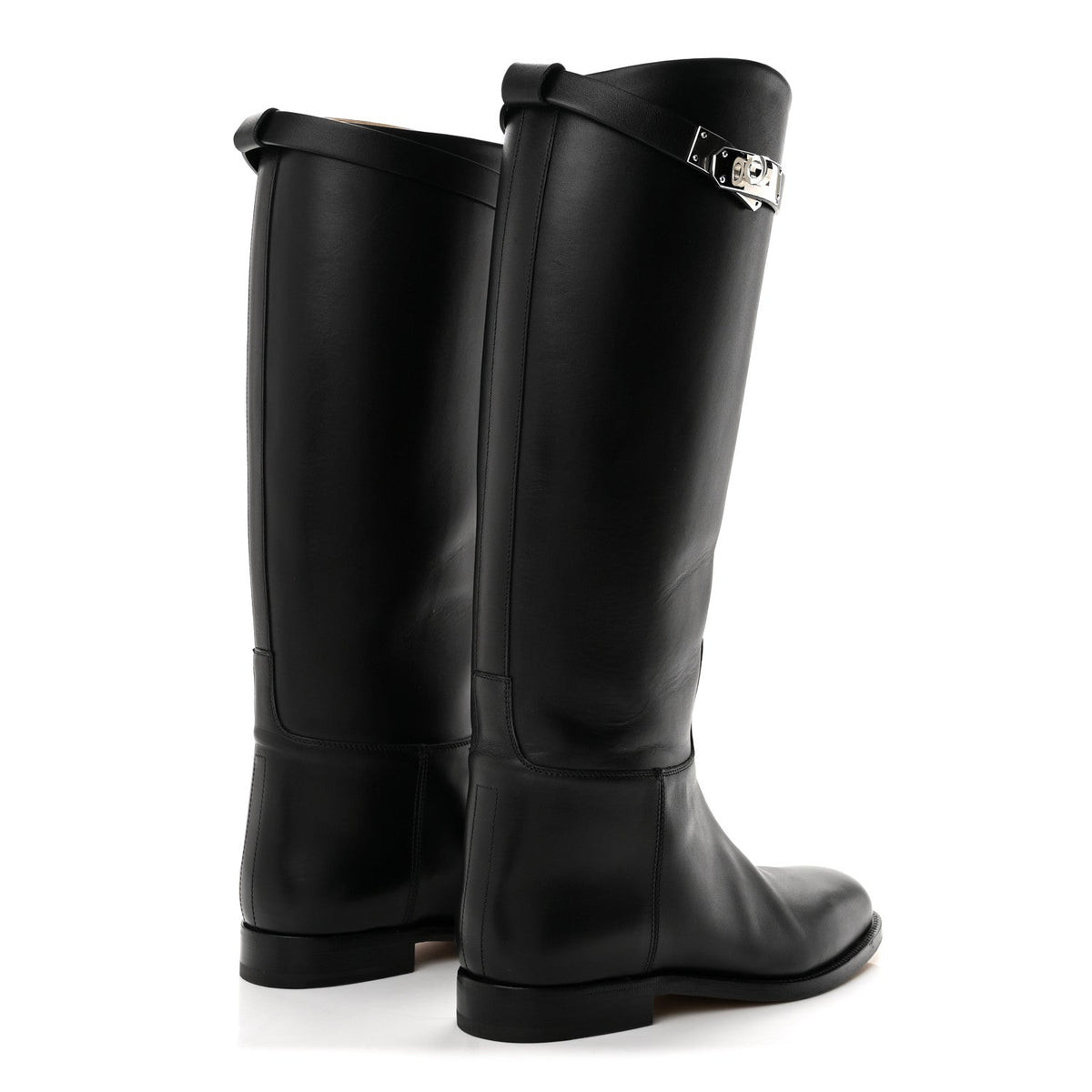 Hermès - Box Kelly Jumping Boots