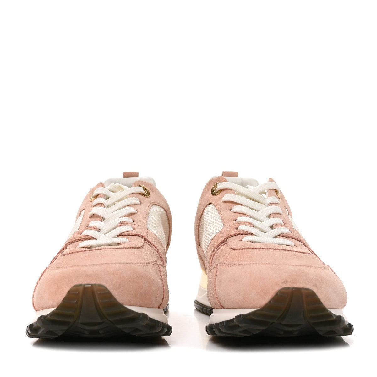 Louis Vuitton - Suede Calfskin Run Away Sneakers