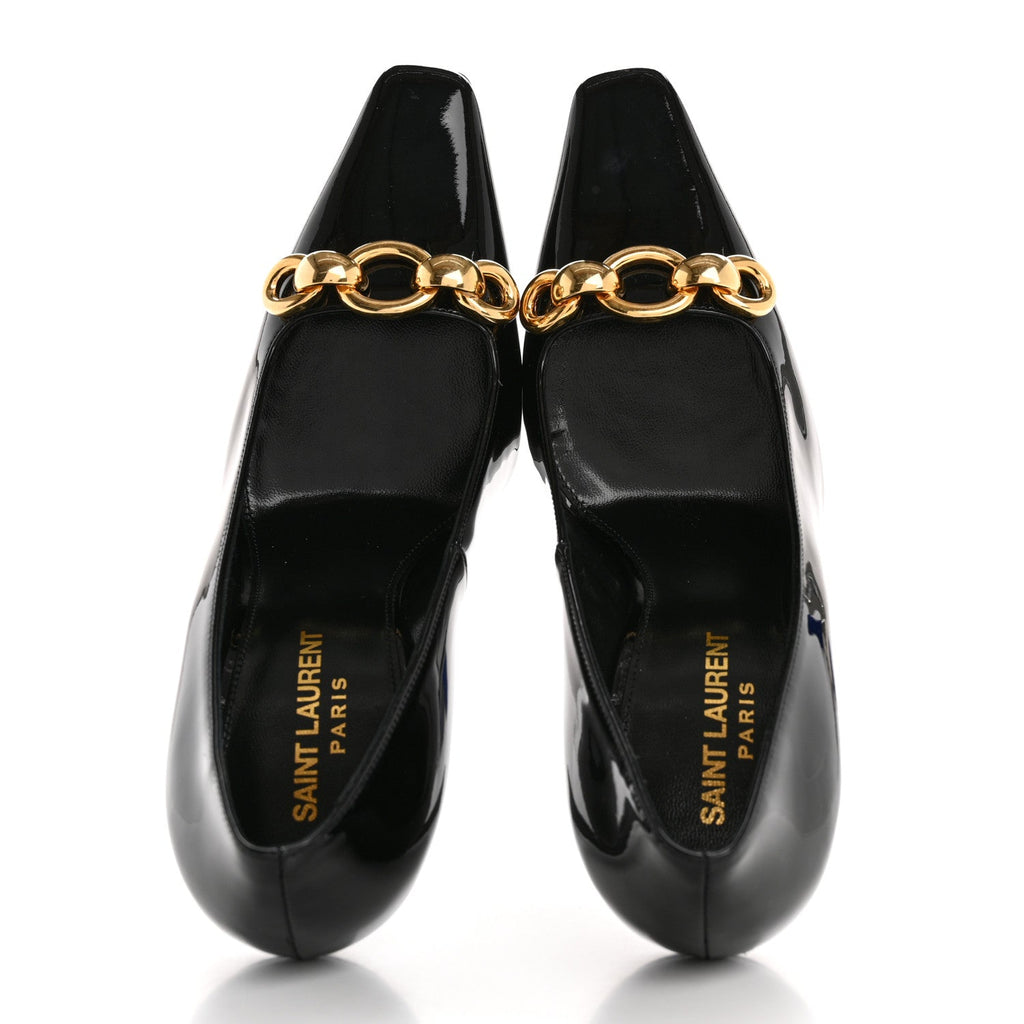 Saint Laurent - Patent Silvana 110mm Pumps