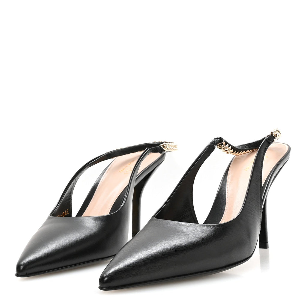Gucci - Malaga Kid 85mm Slingback Pumps