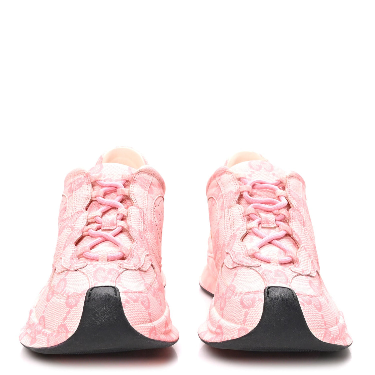 Gucci - Ultralight Plume Calfskin Monogram Printed Gucci Run Sneakers
