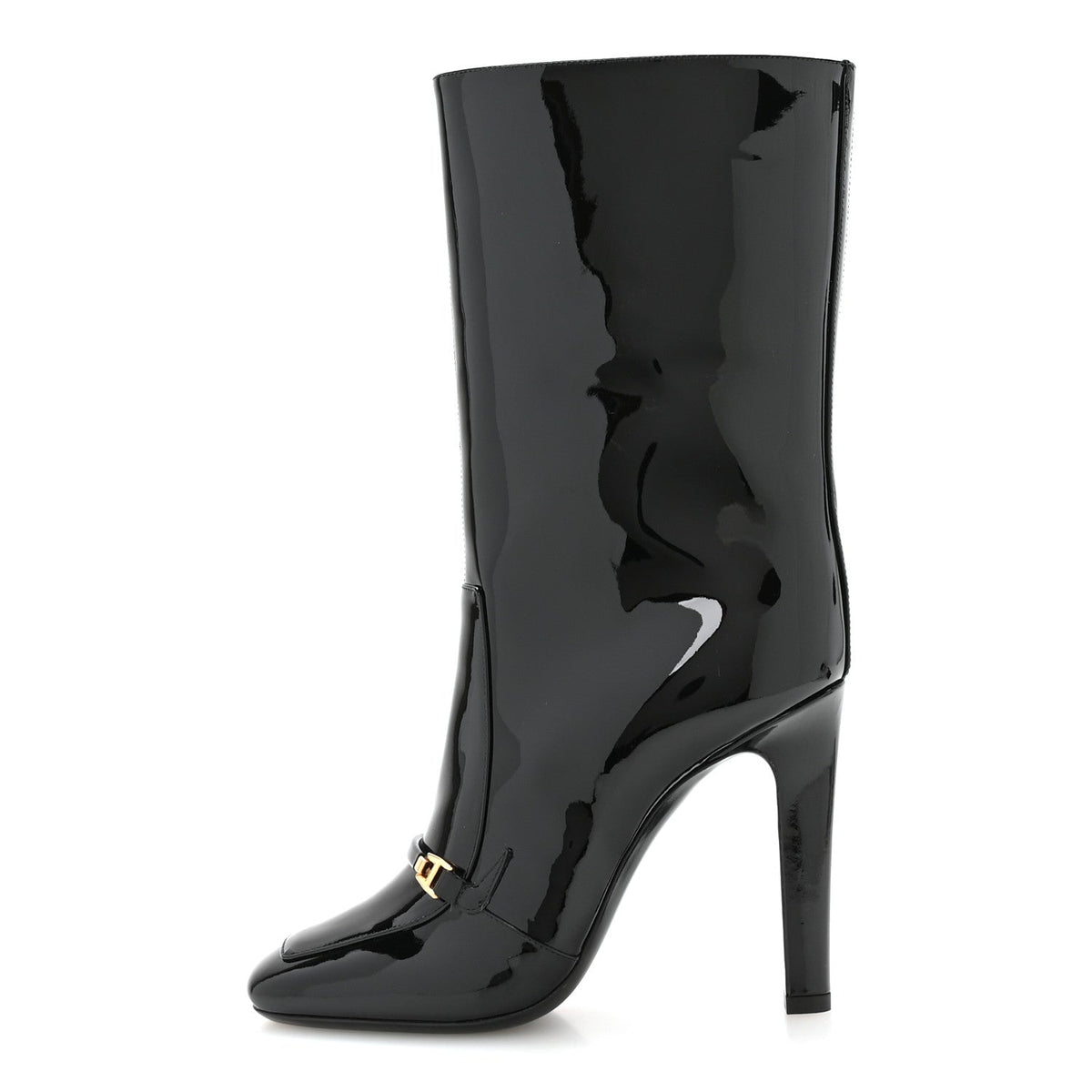 Saint Laurent - Vernice Grupy Lala 105 Boots