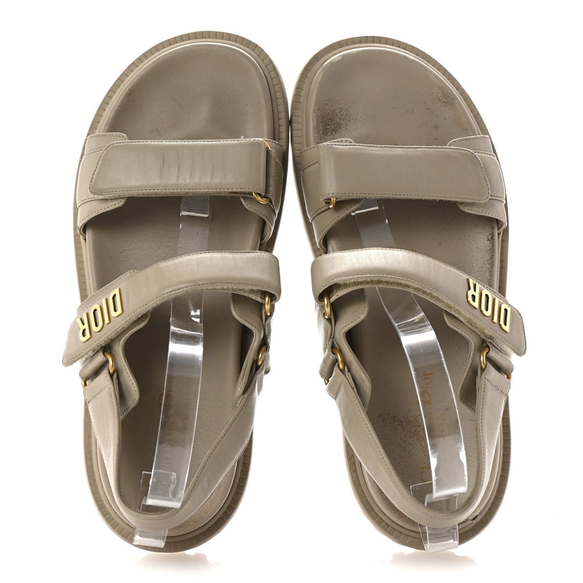 Dior - Lambskin Dioract 10mm Sandals